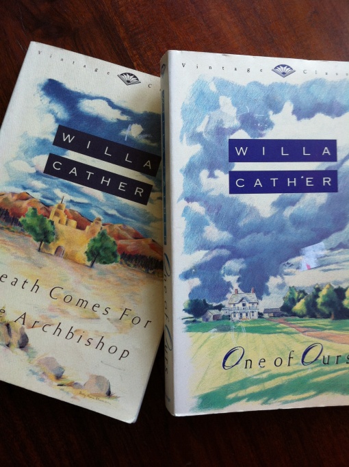 Willa Cather. I know someone who names their daughter after her. If you're wondering why, read her. 